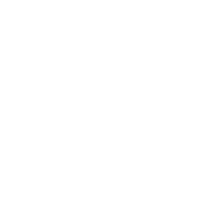Icon als weißer Haken auf rotem Hintergrund